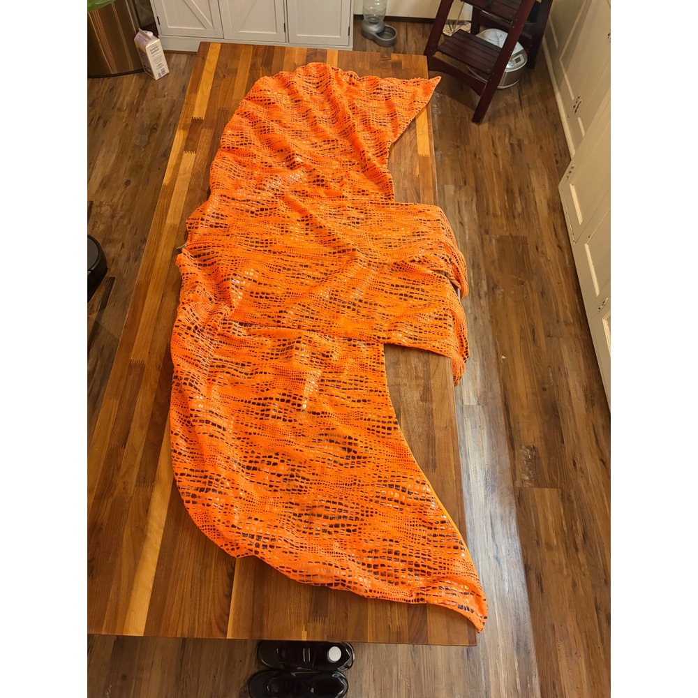 Pottery Barn Kids Orange Pterodactyl Dinosaur Halloween Costume 2-Piece Set